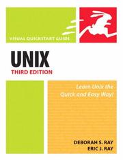 Cover of: UNIX, Third Edition (Visual QuickStart Guide) by Deborah S. Ray, Eric J. Ray