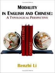 Cover of: Modality In English And Chinese: A Typological Perspective