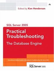 Cover of: SQL Server 2005 Practical Troubleshooting: The Database Engine (SQL Server Series)