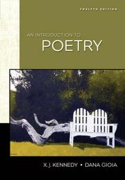 Cover of: An Introduction to Poetry by X. J. Kennedy, Dana Gioia