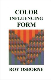 Cover of: Color Influencing Form: A Color Coursebook