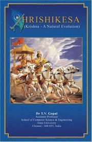 Cover of: Hrishikesa by T. V. Gopal