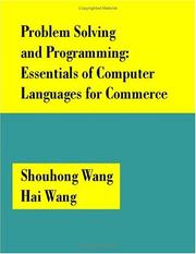 Cover of: Problem Solving and Programming: Essentials of Computer Languages for Commerce