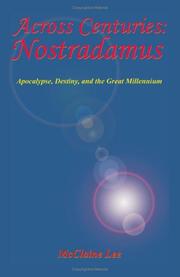 Cover of: Across centuries, Nostradamus | McClaine Lee