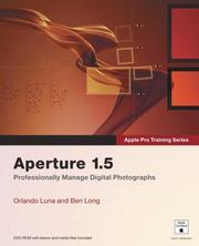 Cover of: Apple Pro Training Series: Aperture 1.5 (Apple Pro Training)