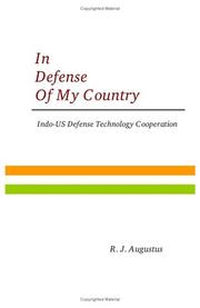 In defense of my country by R. J. Augustus