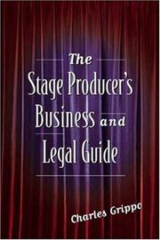 Cover of: The stage producer's business and legal guide