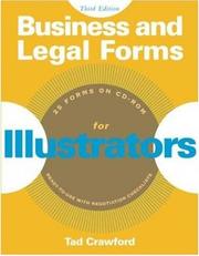Cover of: Business and legal forms for illustrators by Tad Crawford