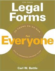 Cover of: Legal Forms for Everyone