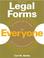 Cover of: Legal Forms for Everyone