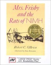 Cover of: Mrs. Frisby and the Rats of Nimh by Robert C. O'Brien