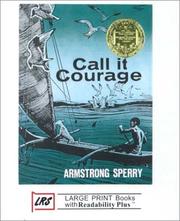 Cover of: Call It Courage by Armstrong Sperry