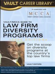 Cover of: Vault Guide to Diversity Law Programs