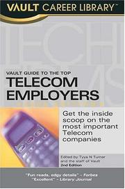 Cover of: Vault Guide to the Top Telecom Employers by Tyya N. Turner