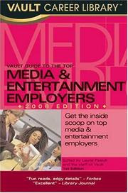 Cover of: Vault Guide to the Top Media & Entertainment Employers