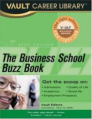 Cover of: The Business School Buzz Book, 2006 Edition (Business School Buzz Book)