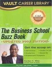 Cover of: The Business School Buzz Book, 2007 Edition (Business School Buzz Book)