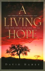 Cover of: A living hope by David Haney