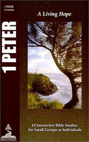 Cover of: 1 Peter: A Living Hope (Faithwalk Bible Studies)