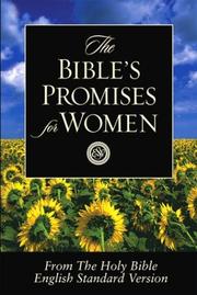 Cover of: The Bible's Promises for Women
