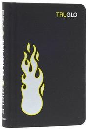 Cover of: ESV Compact TruGlo Bible, Black, Flame Design by 