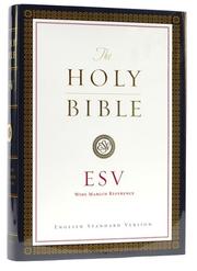 Cover of: ESV, Wide Margin Reference Bible (Hardcover, Black Letter)