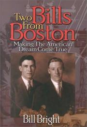 Cover of: Two Bills from Boston: Making the American Dream Come True