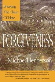 Cover of: Forgiveness | Michael Henderson