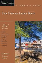 Cover of: The Finger Lakes Book: Great Destinations by Katharine Delavan Dyson