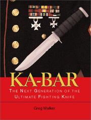 Cover of: KA-BAR by Greg Walker