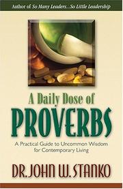 Cover of: A Daily Dose of Proverbs