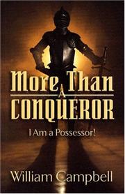 Cover of: More Than a Conqueror