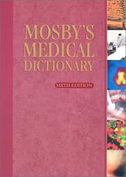 Cover of: Mosby's medical dictionary