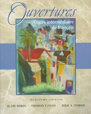 Cover of: Ouvertures by H. Jay Siskin, Thomas T. Field