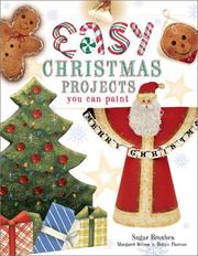 Cover of: Easy Christmas Projects You Can Paint
