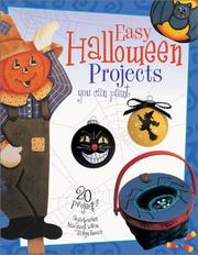 Cover of: Easy Halloween Projects You Can Paint by Sugar Brushes, Margaret Wilson, Robyn Thomas