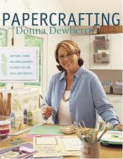 Cover of: Papercrafting with Donna Dewberry