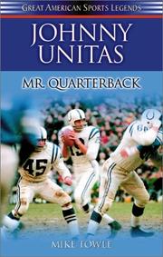 Cover of: Johnny Unitas by Mike Towle