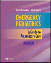 Cover of: Emergency Pediatrics by Roger M. Barkin, Peter Rosen