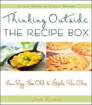 Cover of: Thinking Outside the Recipe Box by Jack Foster