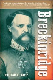 Cover of: Breckinridge: Statesman, Soldier, Symbol