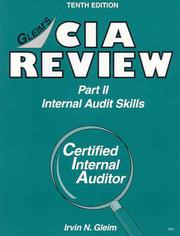 Cover of: CIA Review, Part 2: Internal Audit Skills