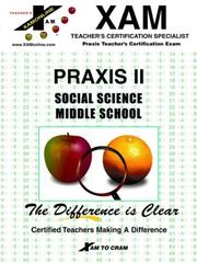 Cover of: Praxis II Social Science Middle School(Praxis Series) (Praxis Series) by Jerry Holt, Jeanne Armistead, Evan Siedman
