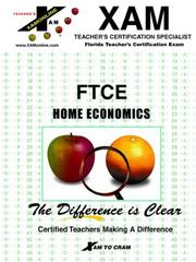 Cover of: FTCE Home Economics by Barbra Teman