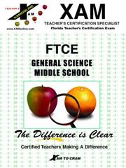 Cover of: Ftce General Science Middle School by Kelly Benson
