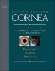 Cover of: Cornea (2-Volume Set with DVD) | Jay H. Krachmer
