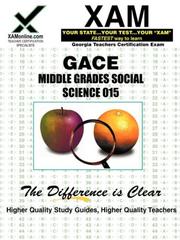 Cover of: GACE Middle Grades Social Science 015