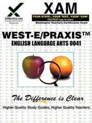 Cover of: West-E/Praxis English Language Arts 0041