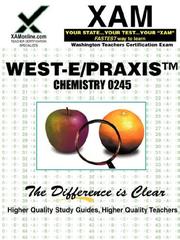 Cover of: West-E/Praxis II Chemistry 0245