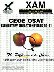 Cover of: CEOE OSAT Elementary Education Fields 50-51